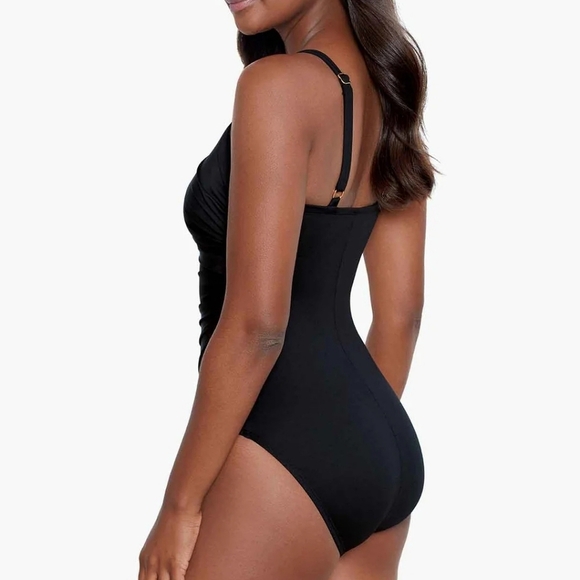 New!Miraclesuit Rock Solid Starr One Piece Swimsuit - Picture 2 of 14